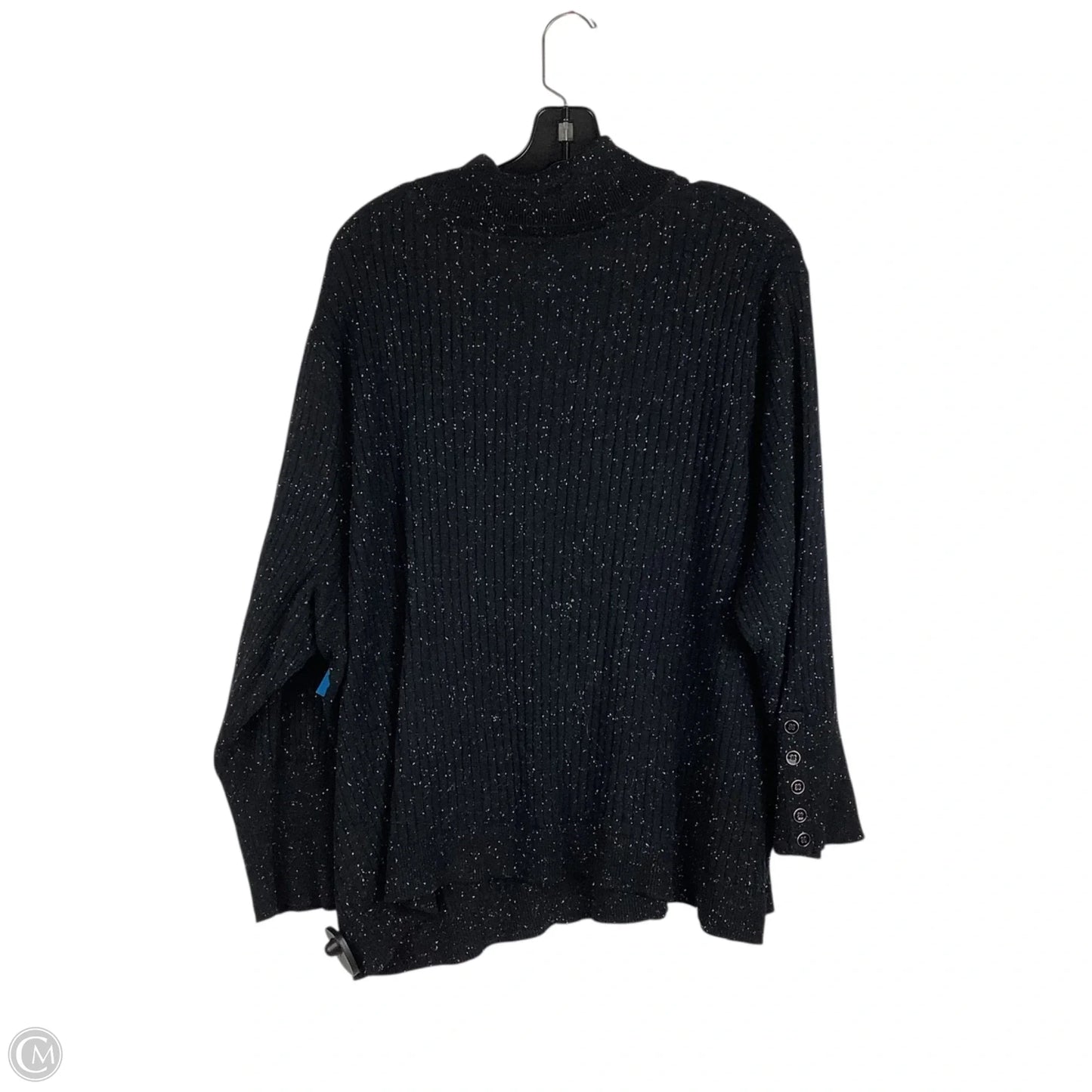Sweater By Talbots In Black, Size: 3x