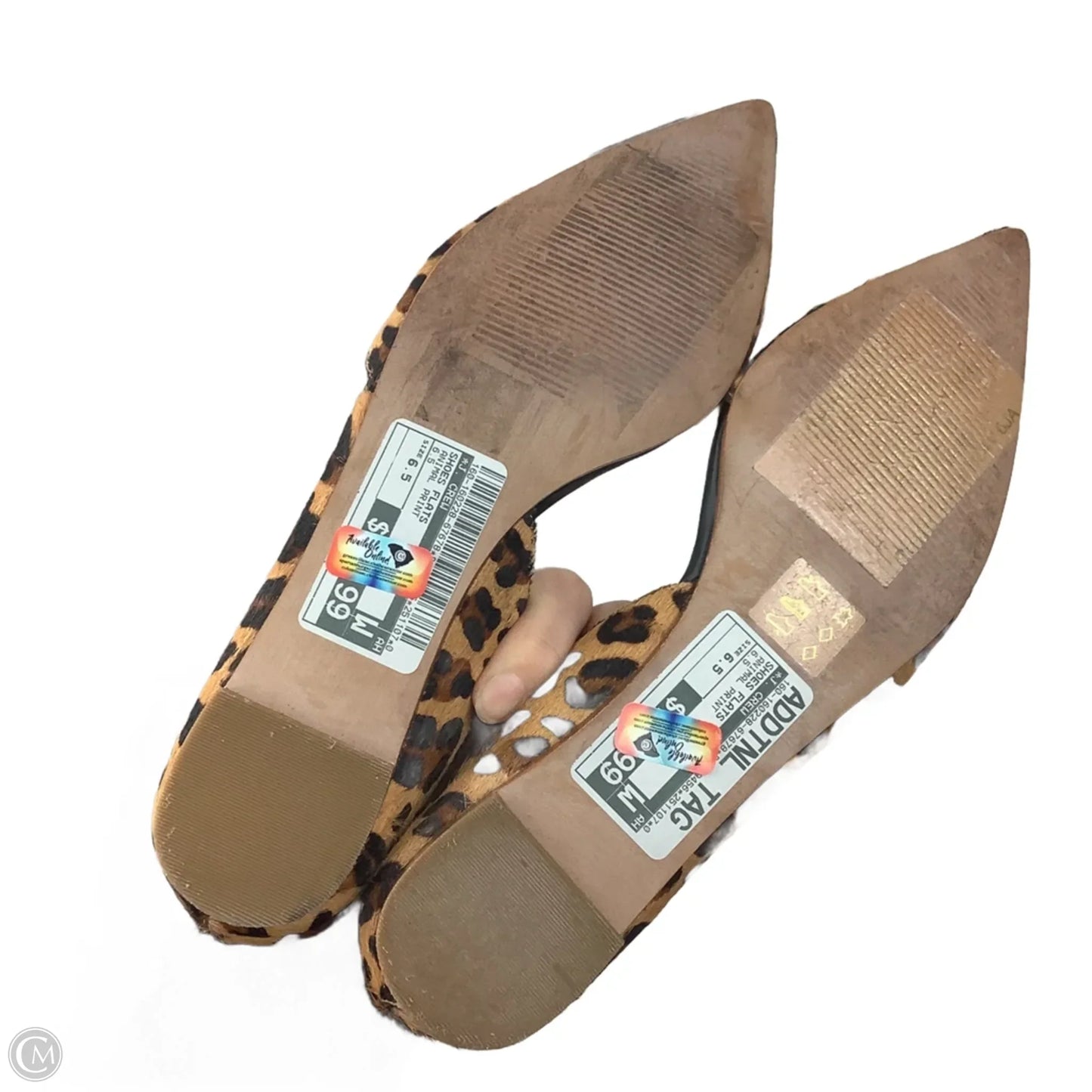 Shoes Flats By J. Crew In Animal Print, Size: 6.5