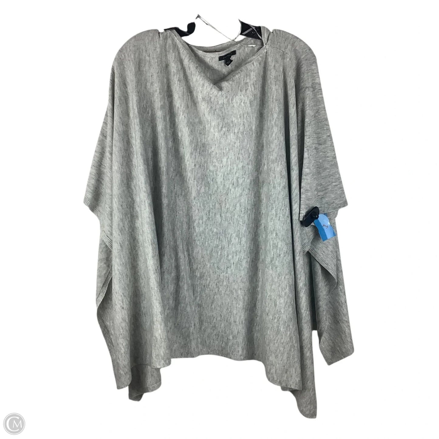 Shawl By Ann Taylor In Grey, Size: M