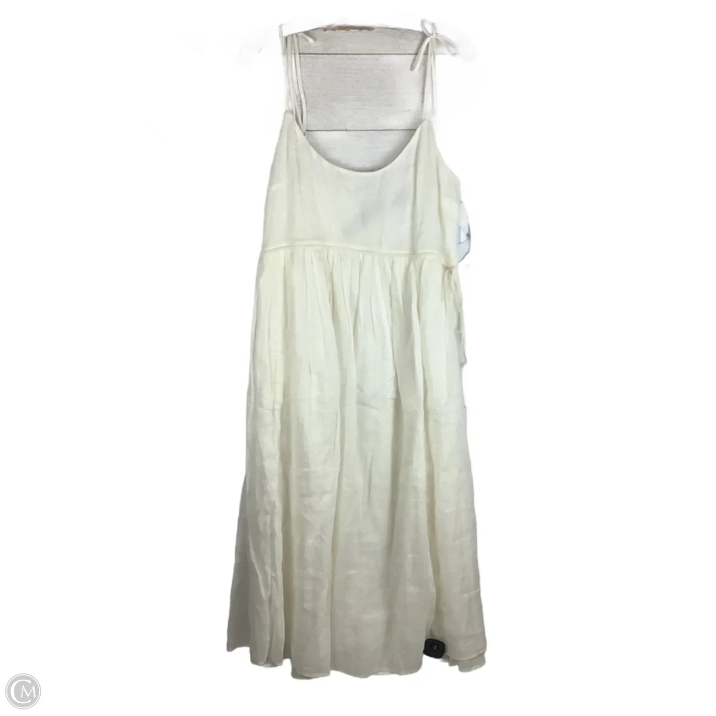 Dress Casual Midi By J. Crew In Cream, Size: 8