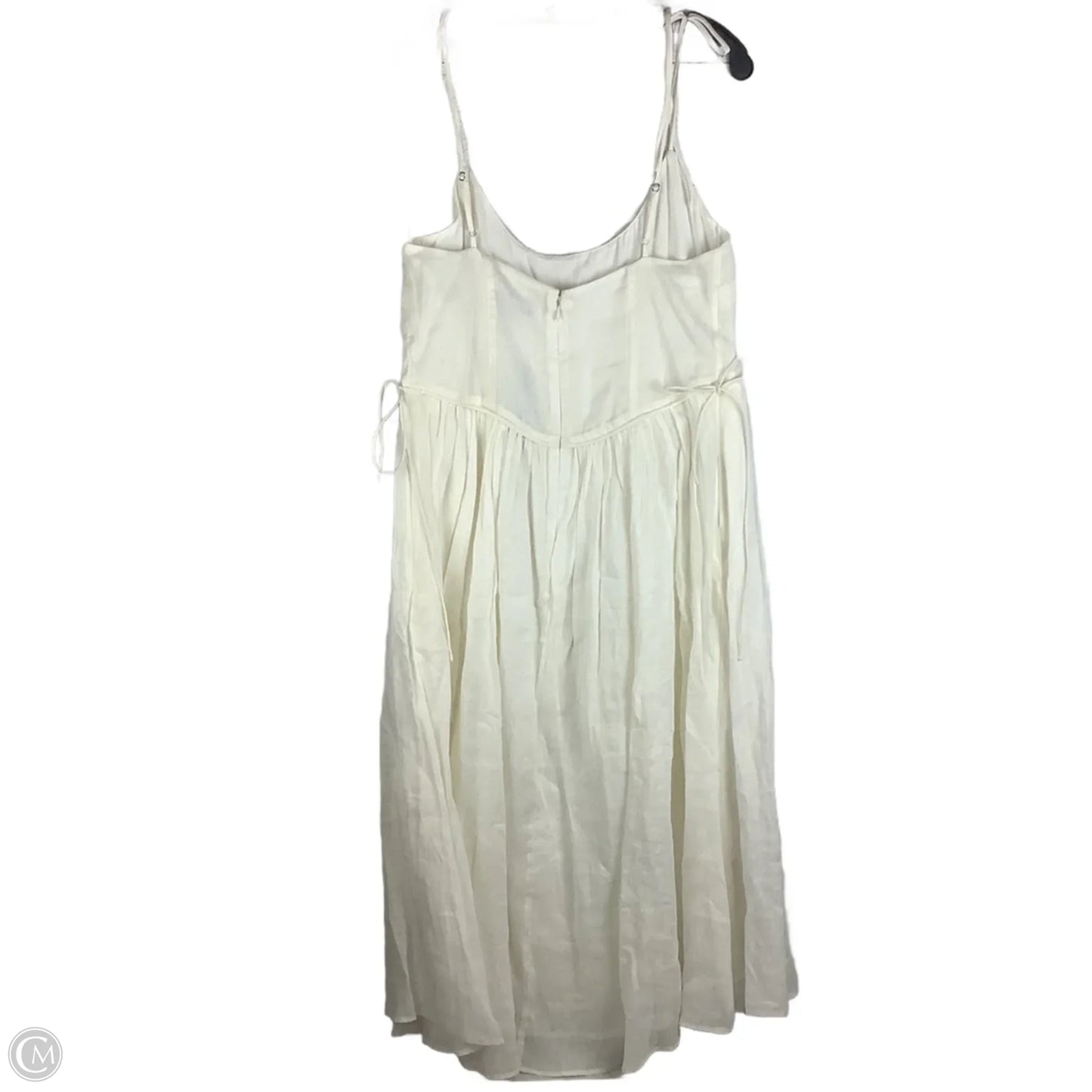 Dress Casual Midi By J. Crew In Cream, Size: 8