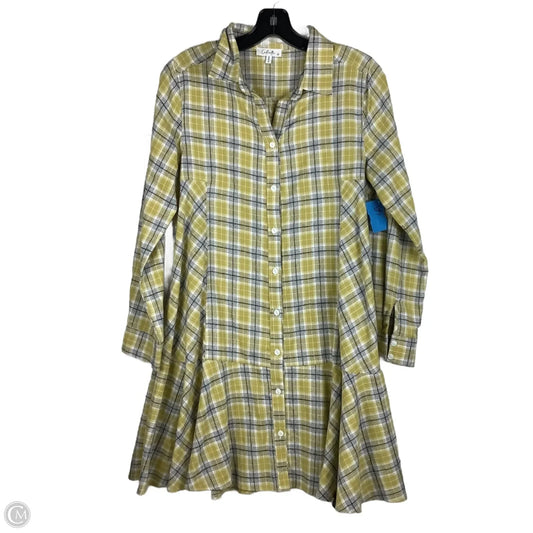Dress Casual Short By Clothes Mentor In Yellow, Size: S