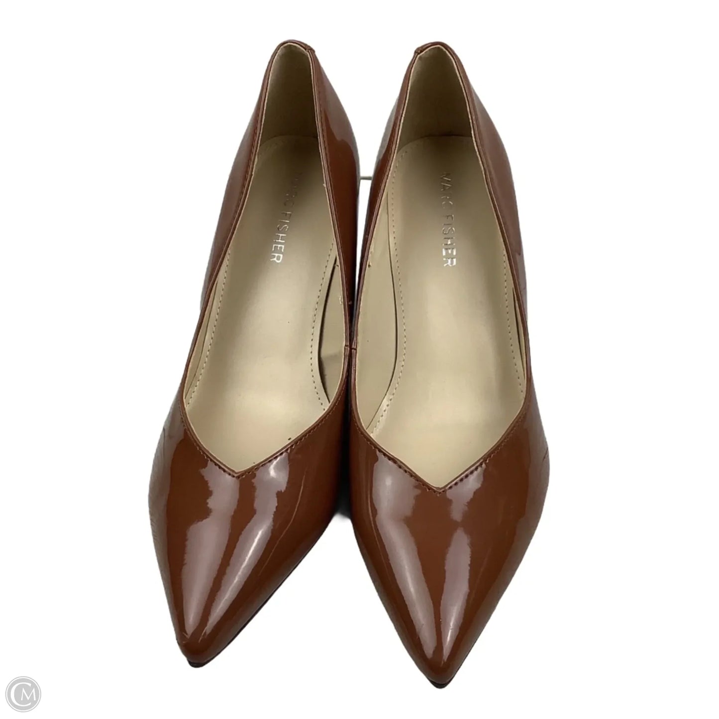 Shoes Heels Block By Marc Fisher In Brown, Size: 7.5