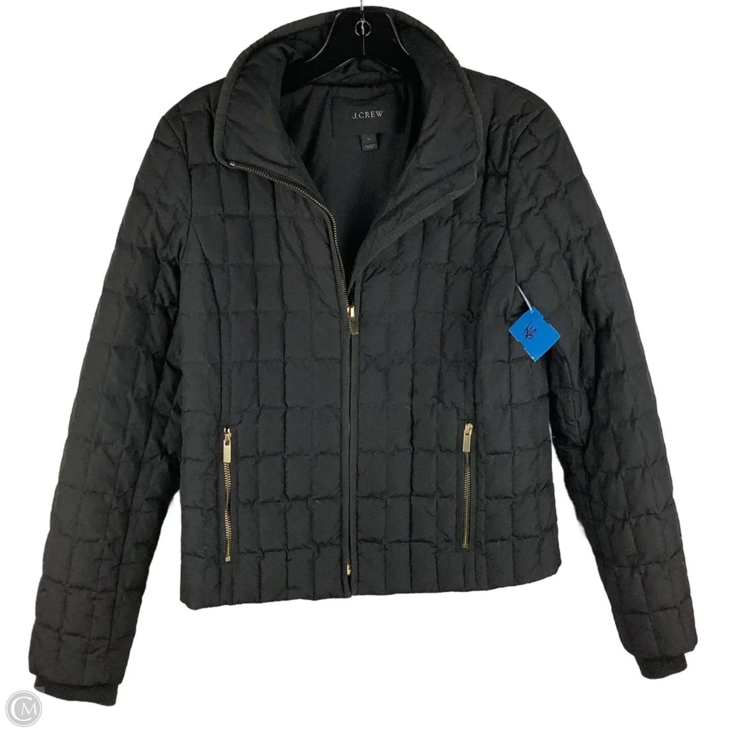 Jacket Puffer & Quilted By J. Crew In Black, Size: Xs