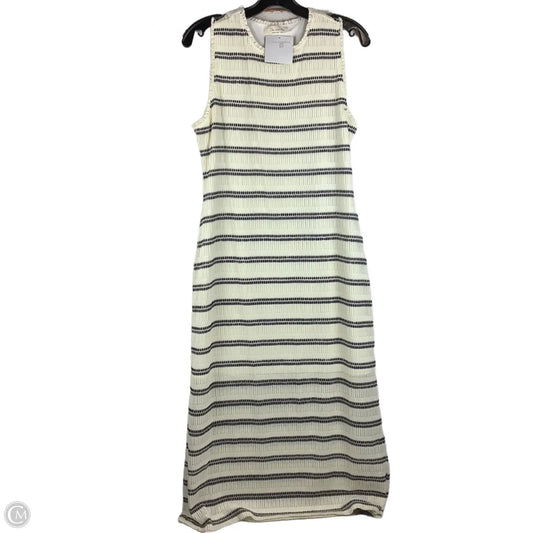 Dress Casual Maxi By Doe & Rae In Striped Pattern, Size: L