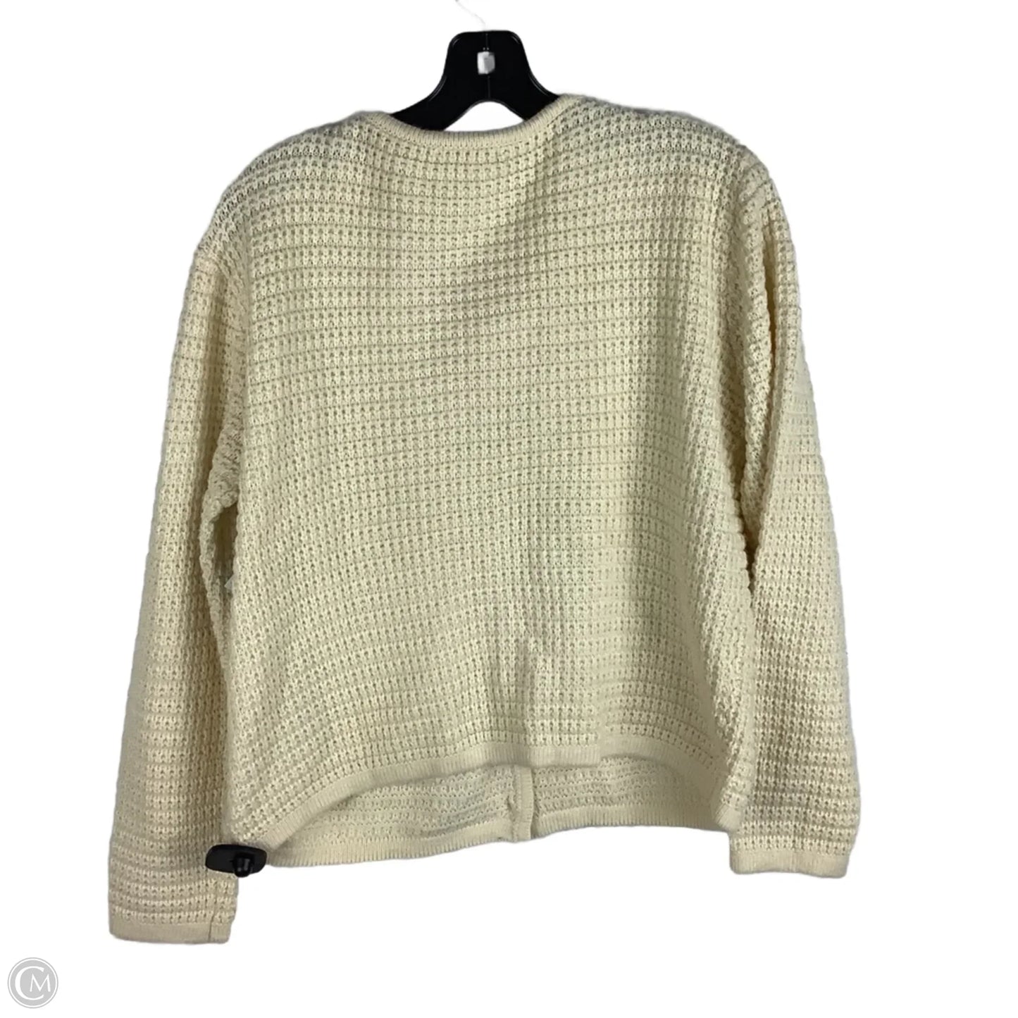 Sweater Cardigan By Prettygarden In Cream, Size: M