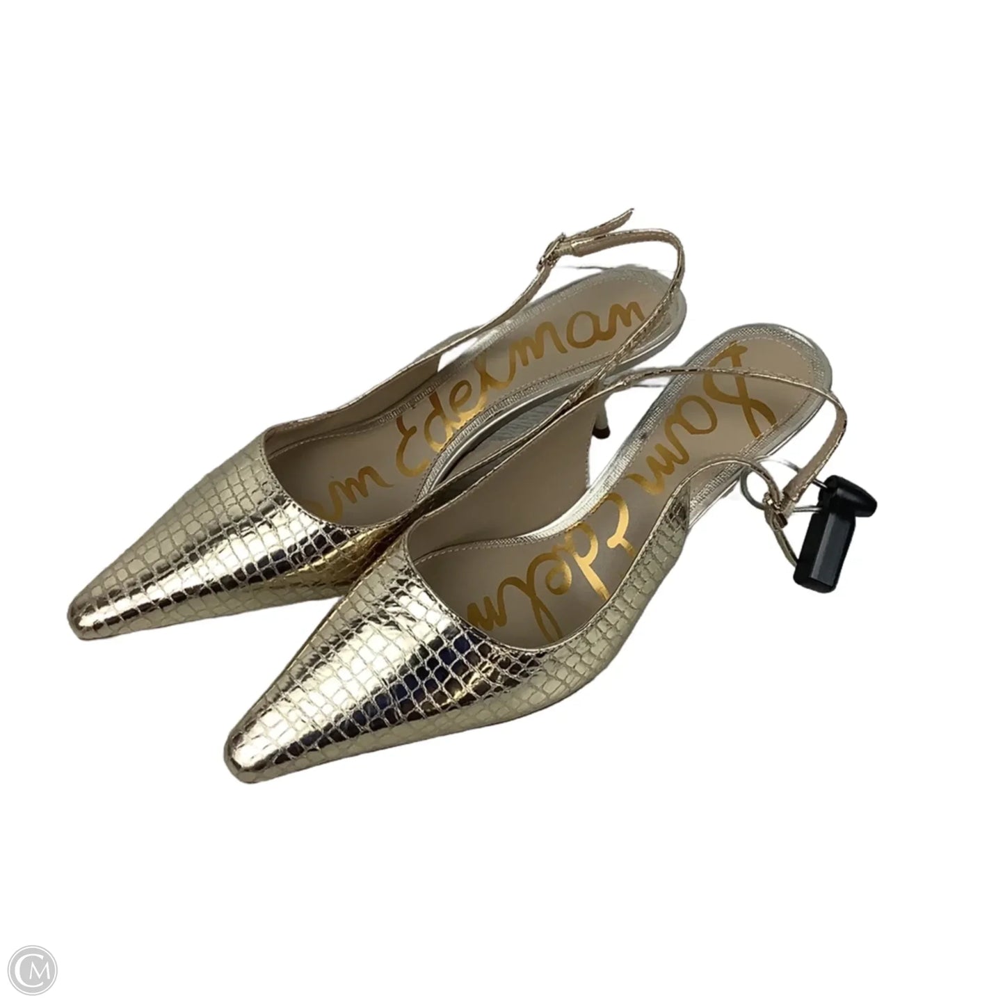 Shoes Heels Kitten By Sam Edelman In Gold, Size: 8