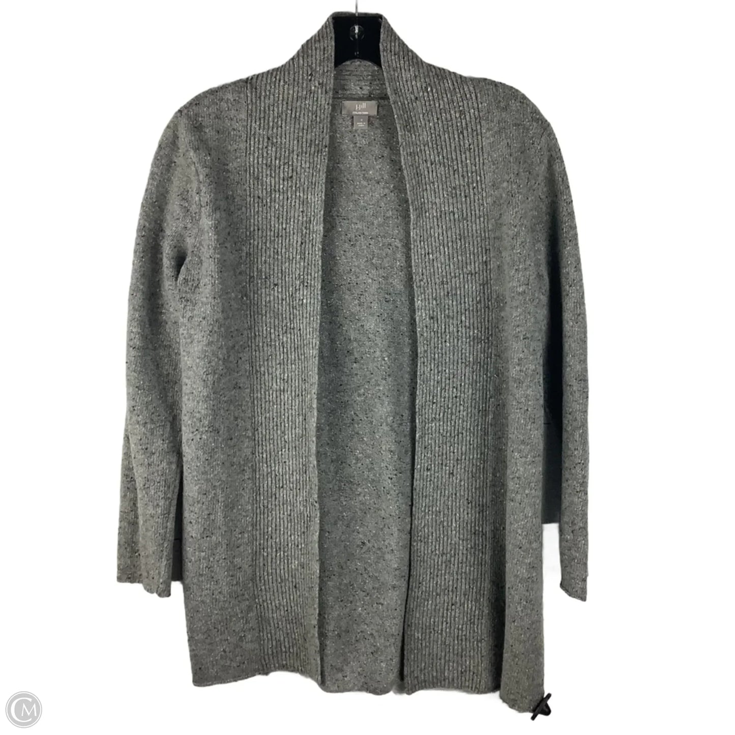 Sweater Cardigan By J. Jill In Grey, Size: S