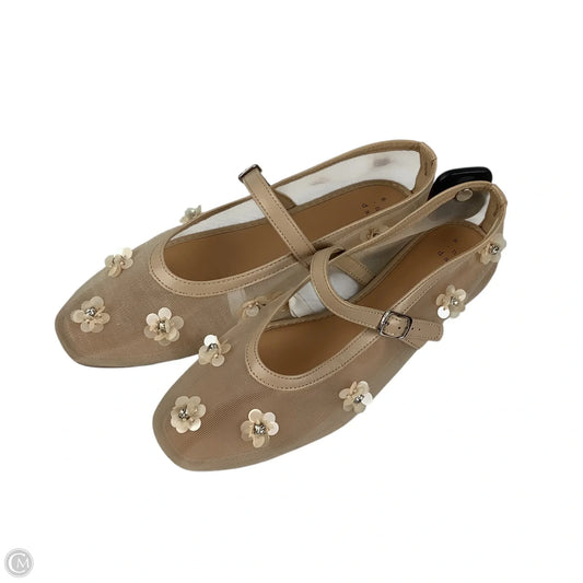 Shoes Flats By A New Day In Tan, Size: 9
