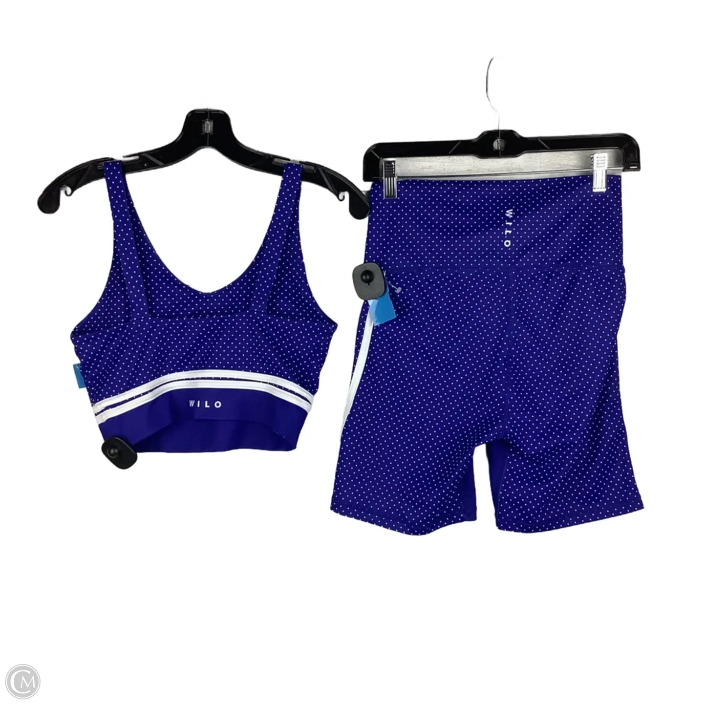 Athletic Shorts 2pc By Wilo In Blue, Size: M