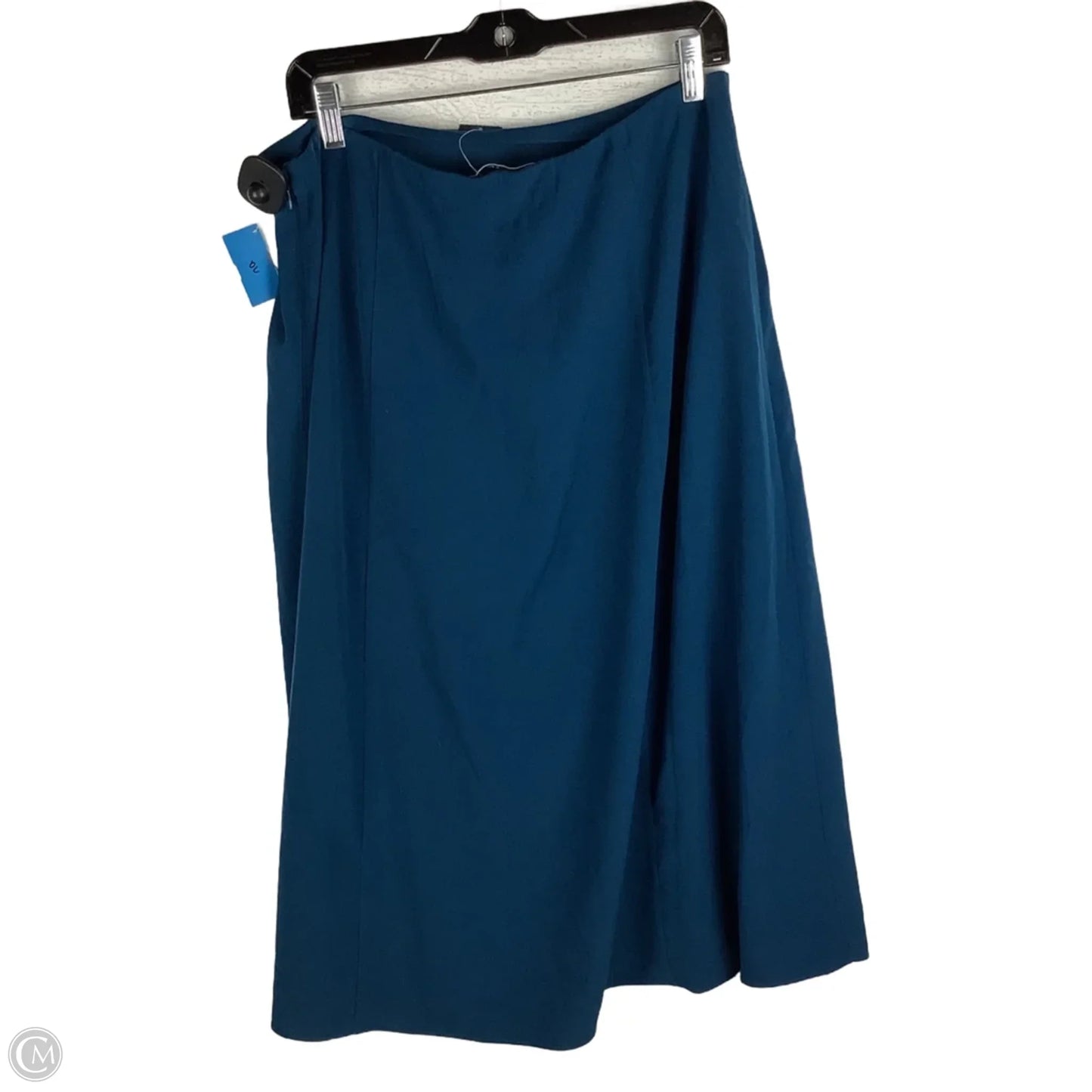 Skirt Midi By Abercrombie And Fitch In Teal, Size: L