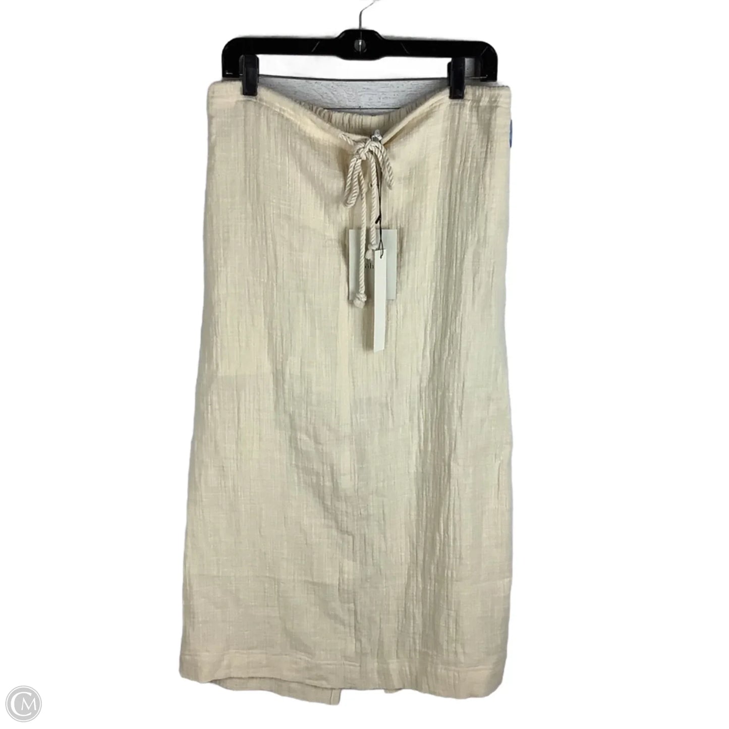Skirt Midi By Mustard Seed In Cream, Size: M