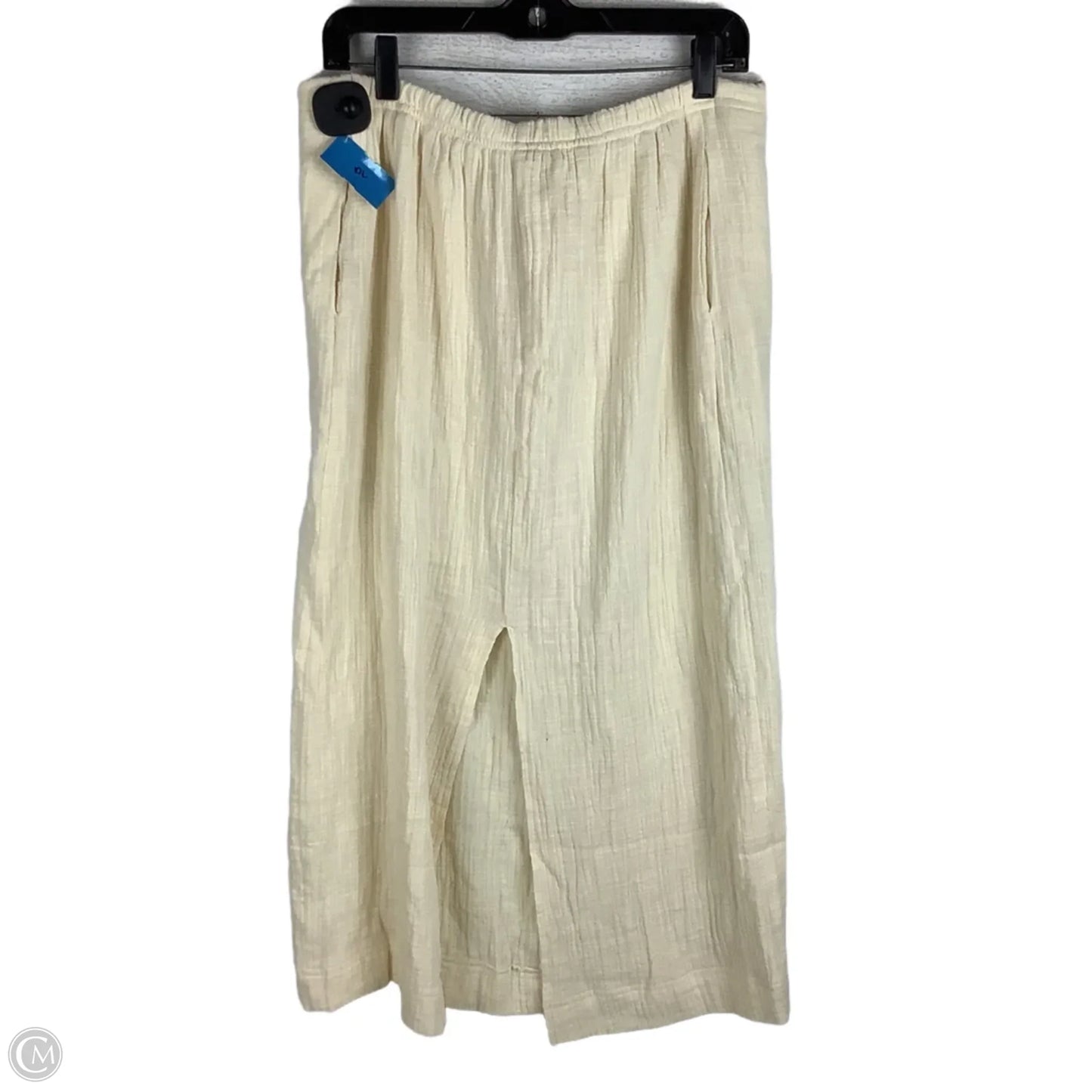 Skirt Midi By Mustard Seed In Cream, Size: M