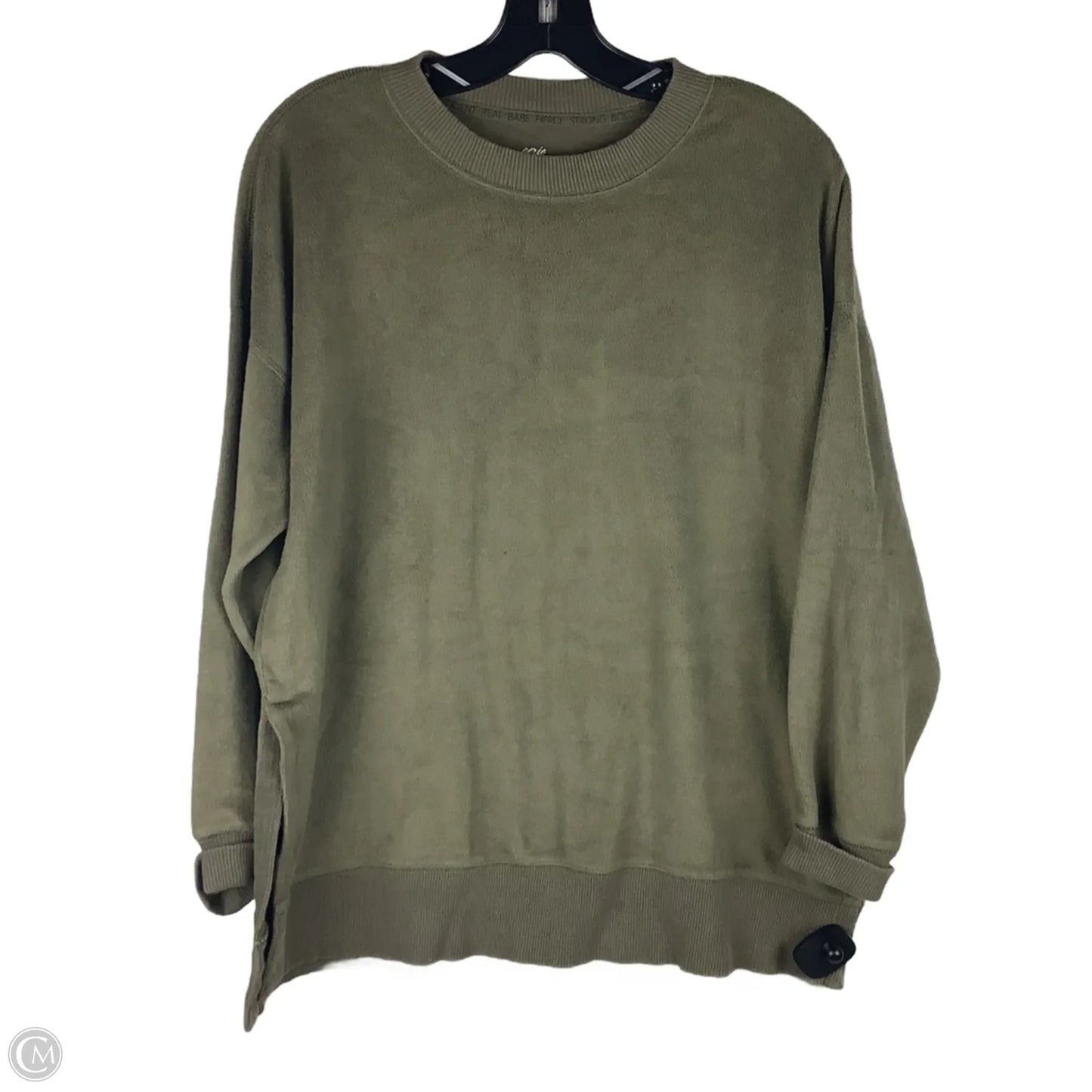 Sweatshirt Crewneck By Aerie In Green, Size: Xs