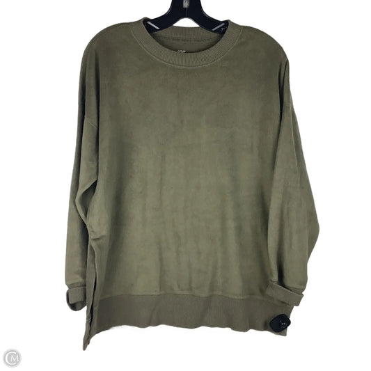 Sweatshirt Crewneck By Aerie In Green, Size: Xs