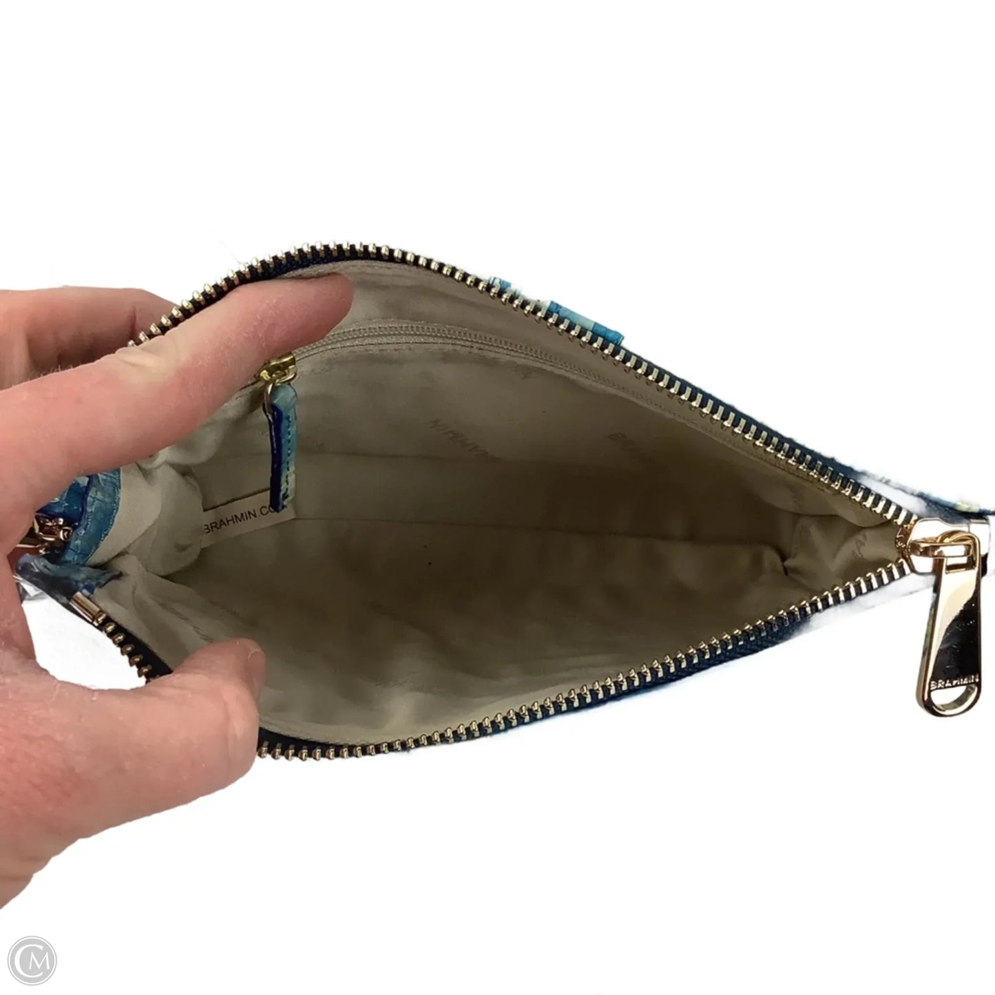 Wristlet Designer By Brahmin, Size: Large