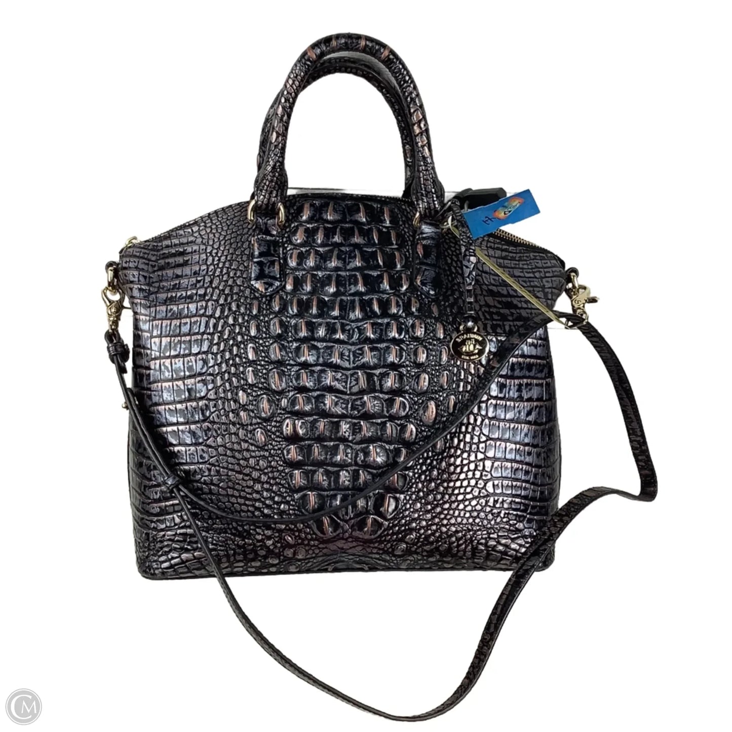 Handbag Designer By Brahmin, Size: Medium