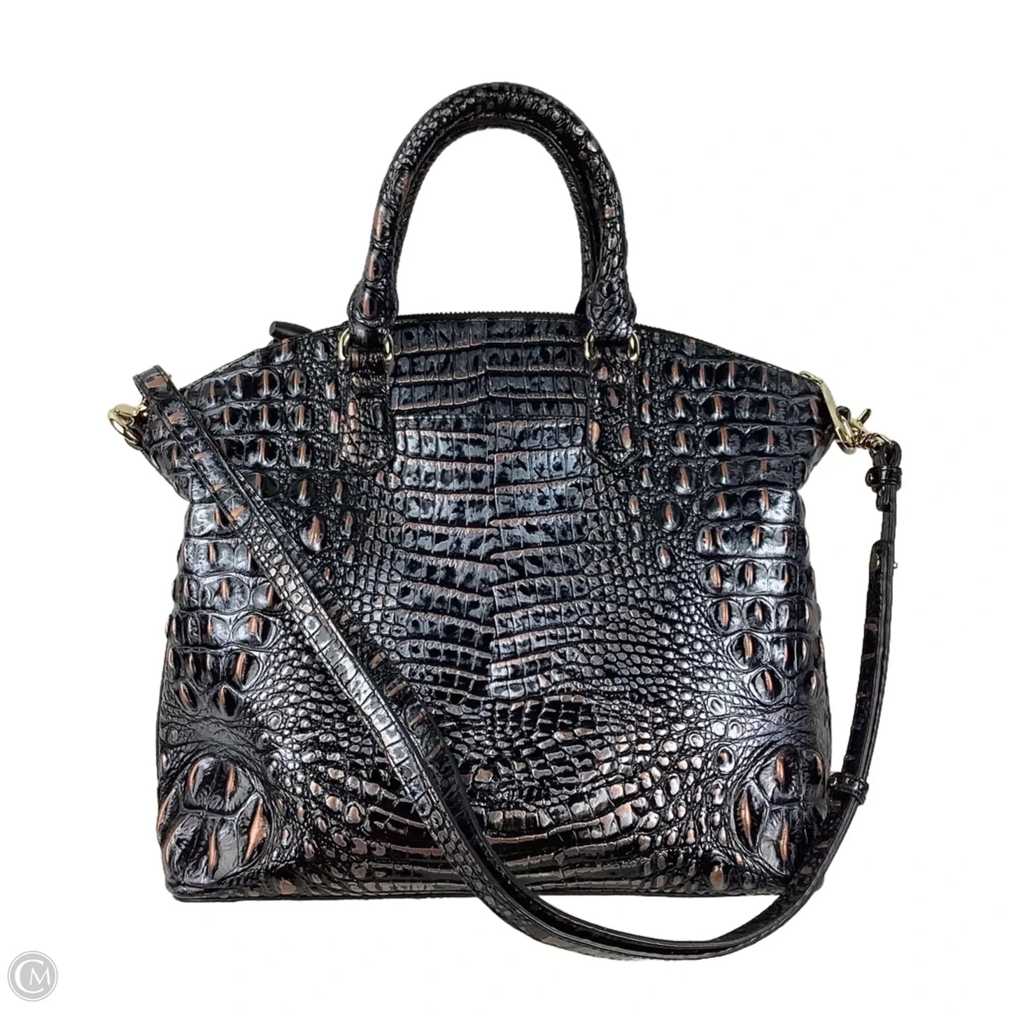 Handbag Designer By Brahmin, Size: Medium