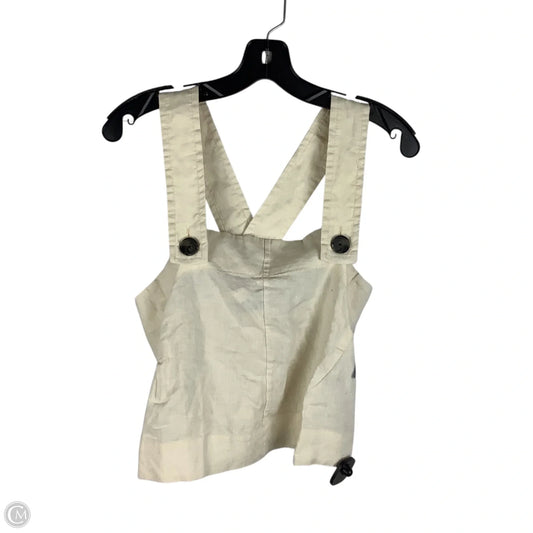 Top Sleeveless By Everlane In Cream, Size: 0