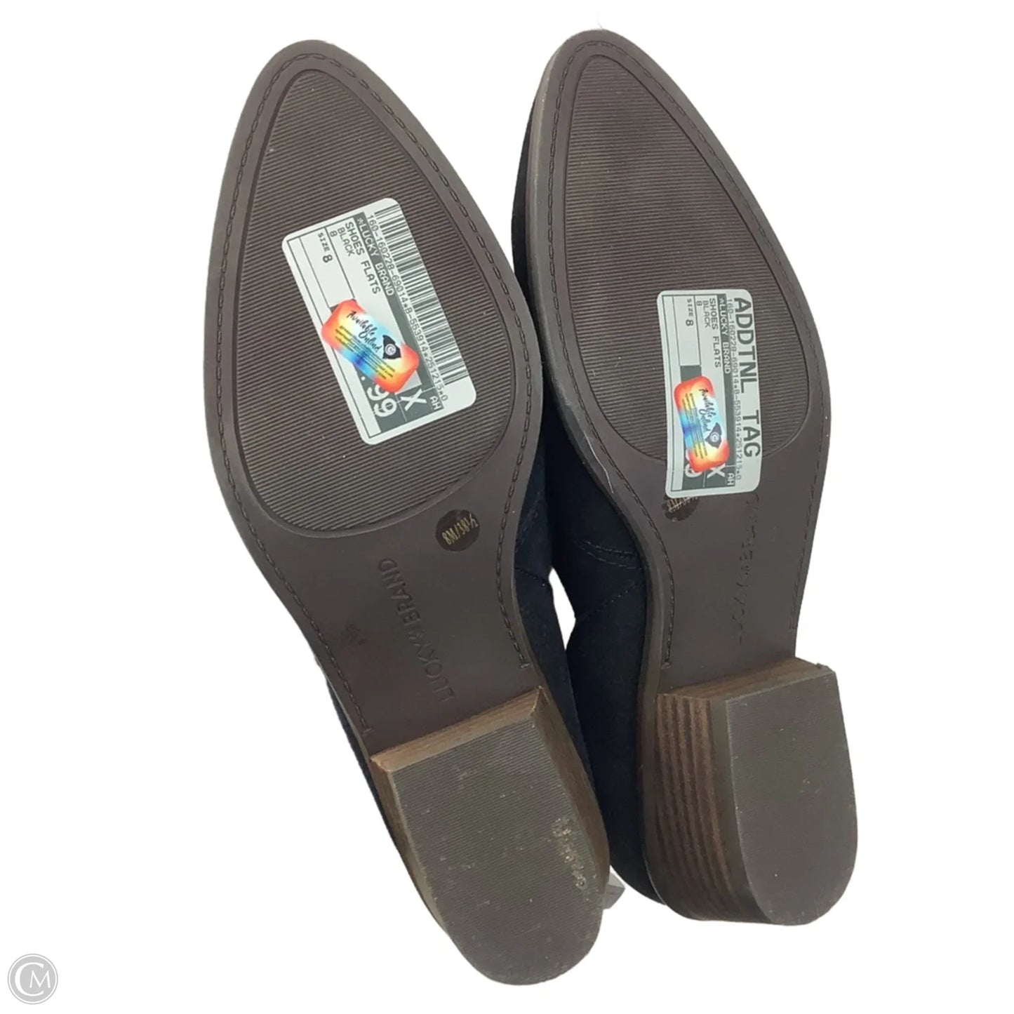 Shoes Flats By Lucky Brand In Black, Size: 8