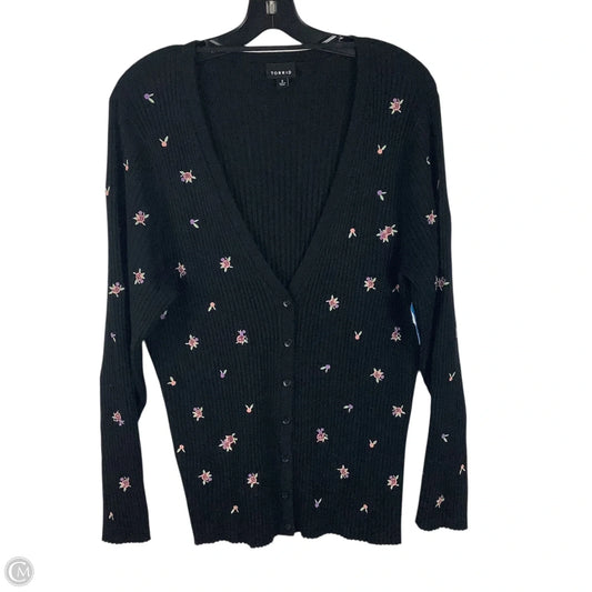 Cardigan By Torrid In Black, Size: 3x