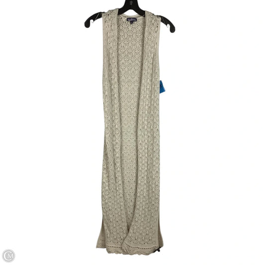 Vest Other By Freshman In Cream, Size: Xs