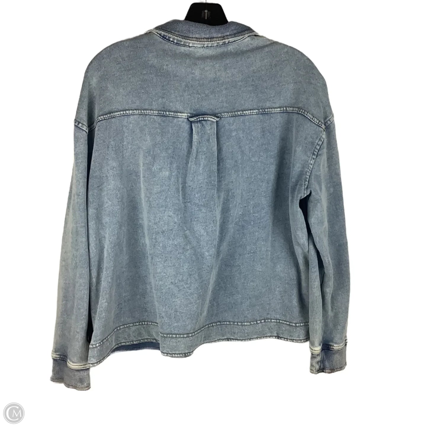Top Long Sleeve By Jane And Delancey In Blue, Size: M