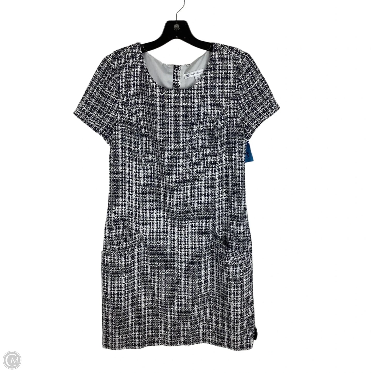 Dress Work By Southern Tide In Navy, Size: 6
