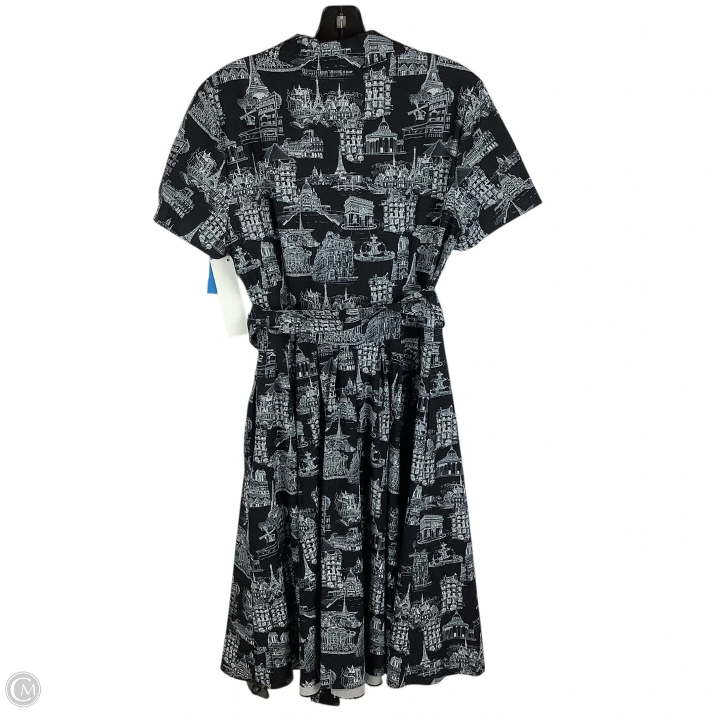 Dress Designer By Karl Lagerfeld In Black & White, Size: 8