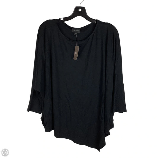 Top Long Sleeve By J. Jill In Black, Size: L
