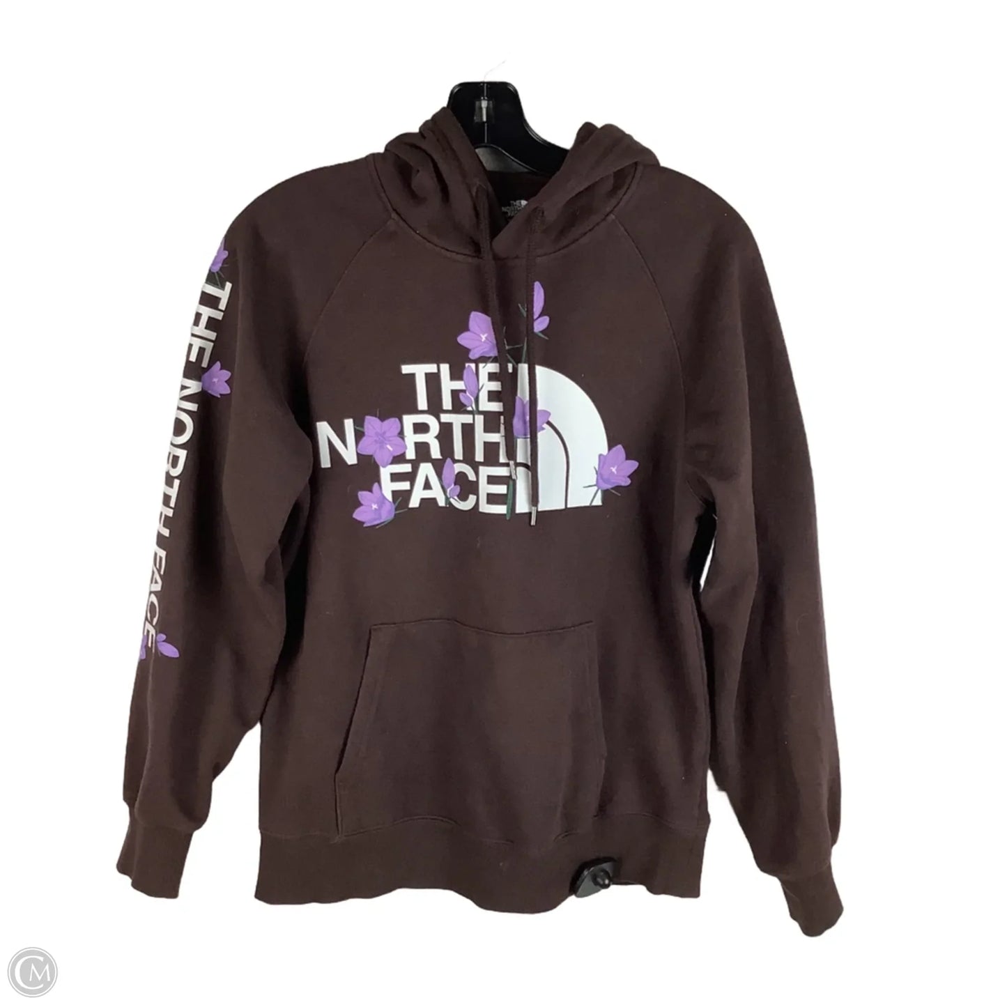 Sweatshirt Hoodie By The North Face In Brown, Size: M