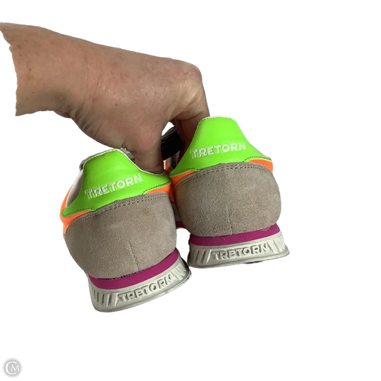 Shoes Athletic By Tretorn In Orange & Tan, Size: 7.5