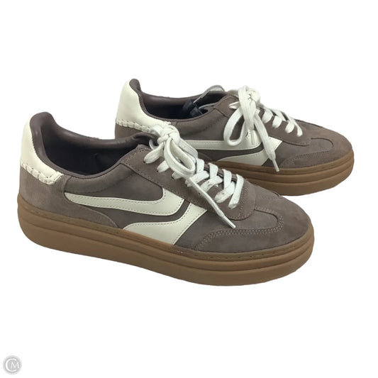 Shoes Sneakers Platform By Steve Madden In Brown, Size: 10