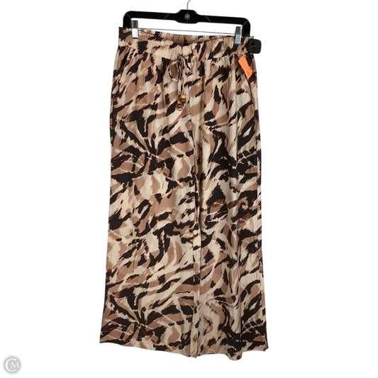 Pants Wide Leg By Umgee In Brown, Size: M