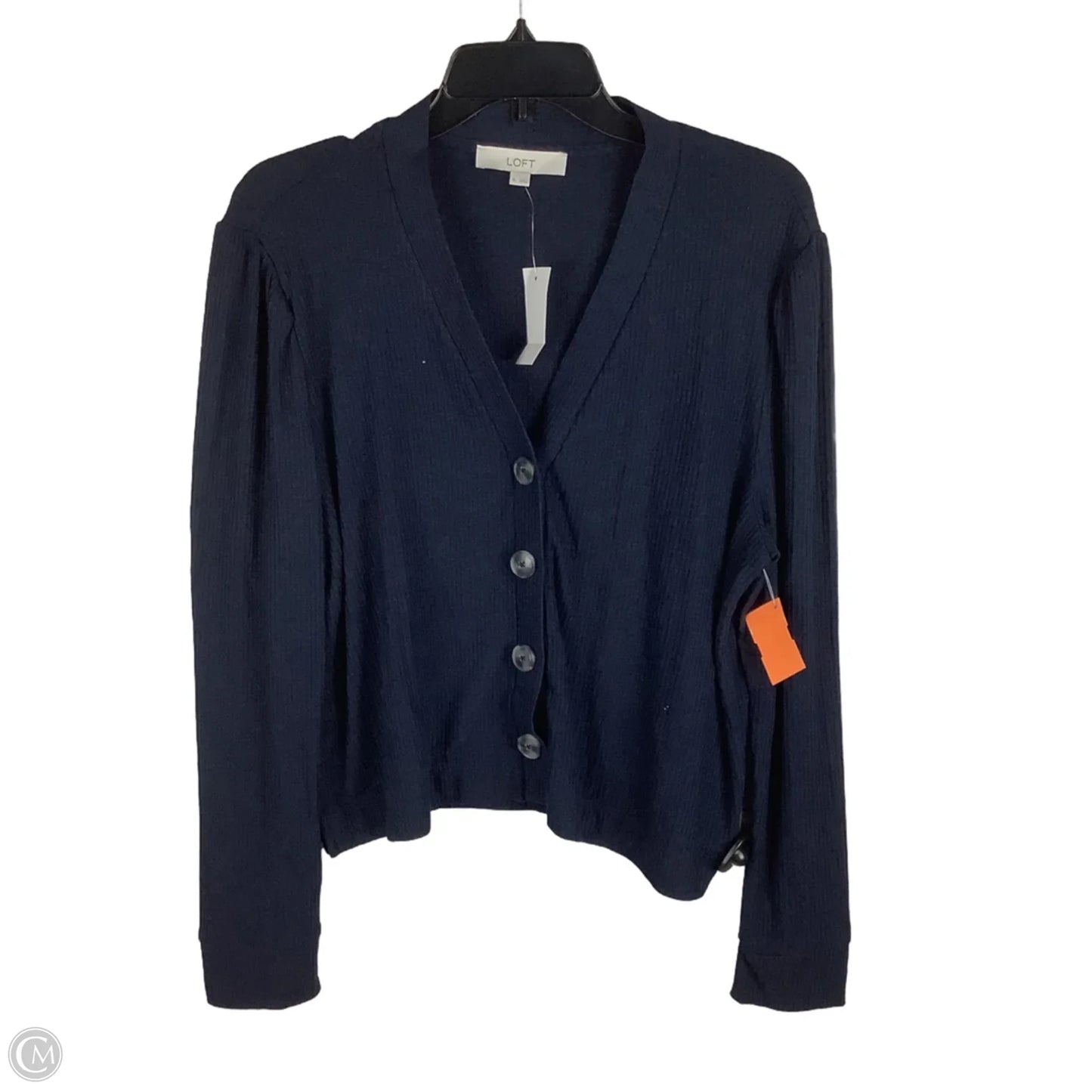 Cardigan By Loft In Navy, Size: Xl