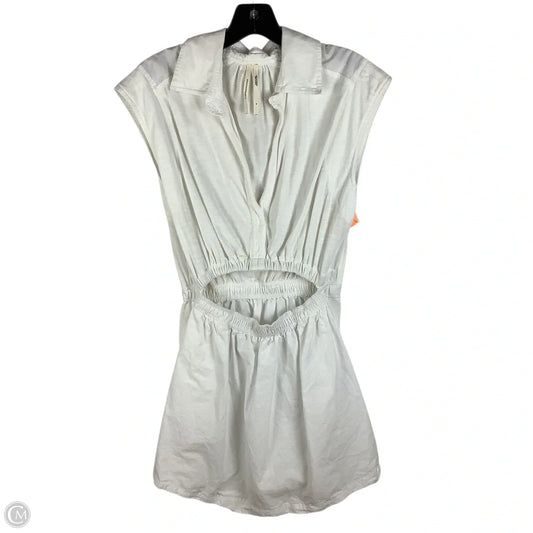 Dress Casual Short By Anthropologie In White, Size: S