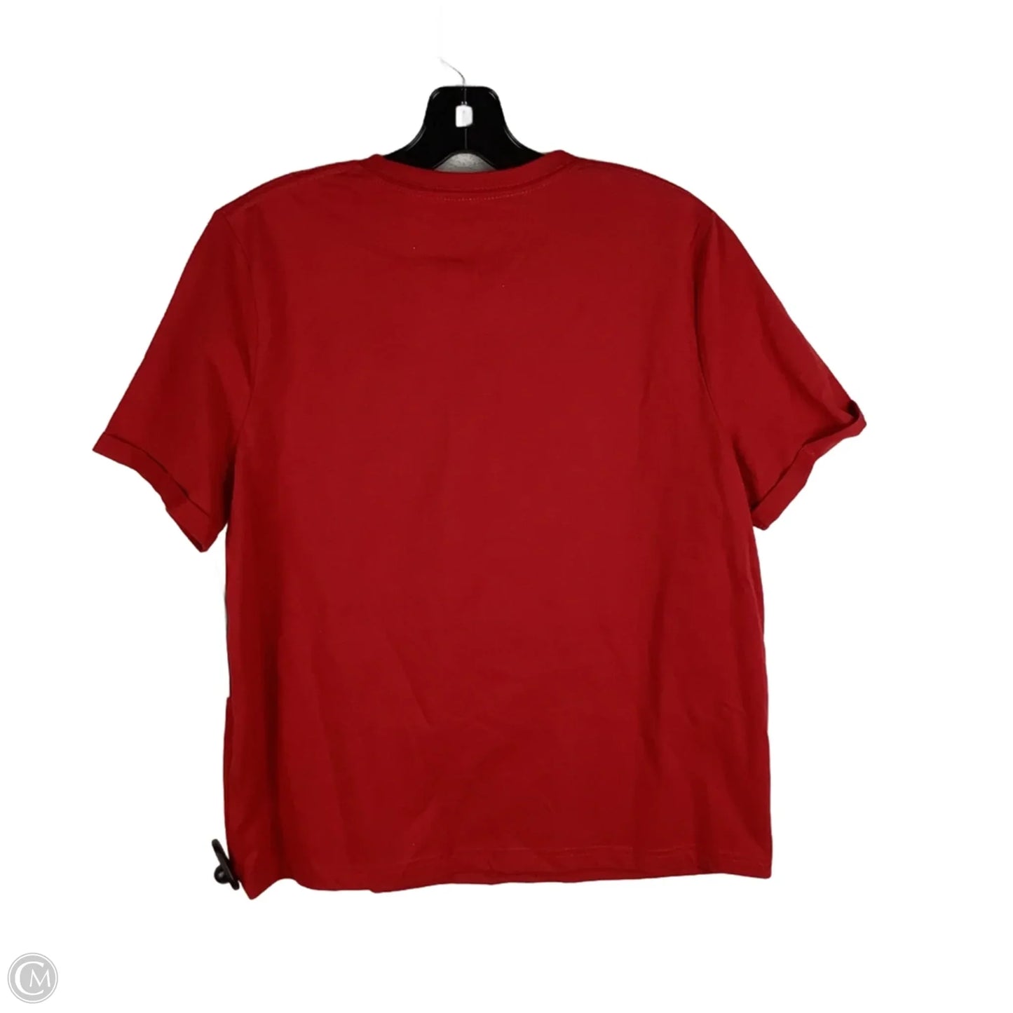 Top Short Sleeve Basic By Disney In Red, Size: L