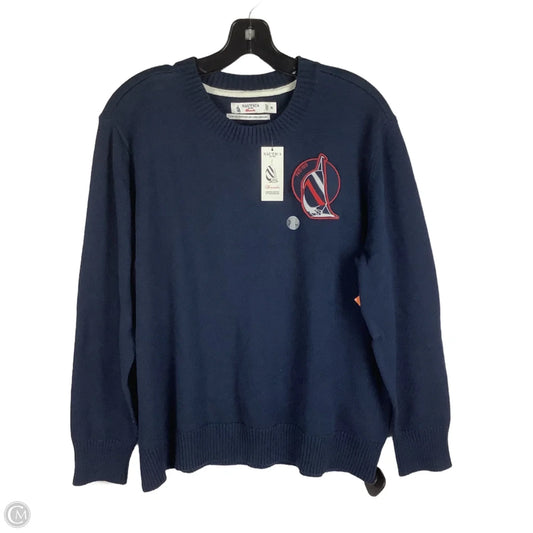 Sweater By Nautica In Navy, Size: Xl