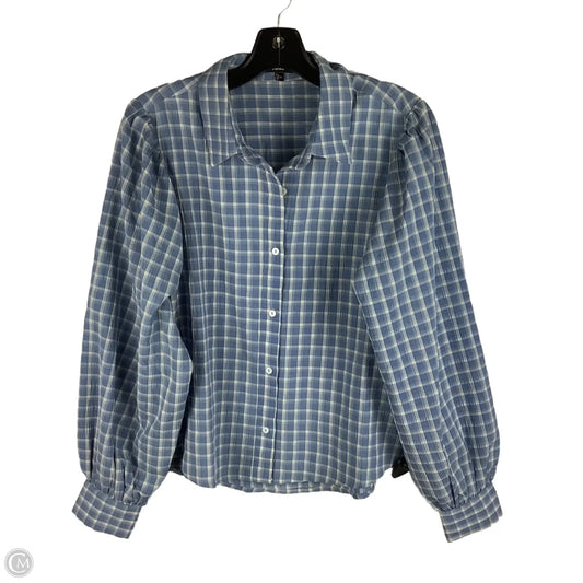 Top Long Sleeve By Lulus In Blue, Size: S