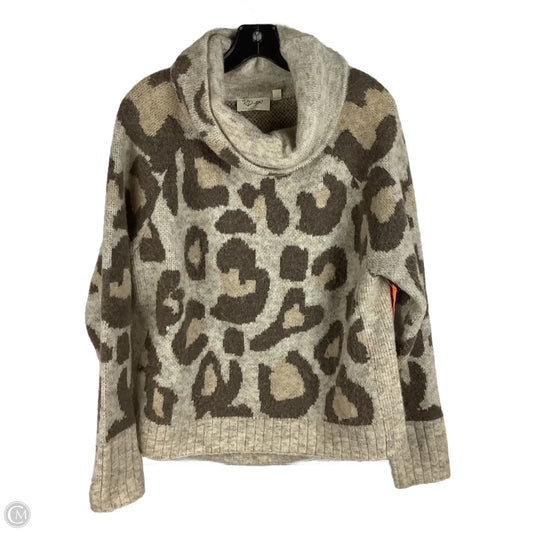Sweater By Rd Style In Animal Print, Size: M