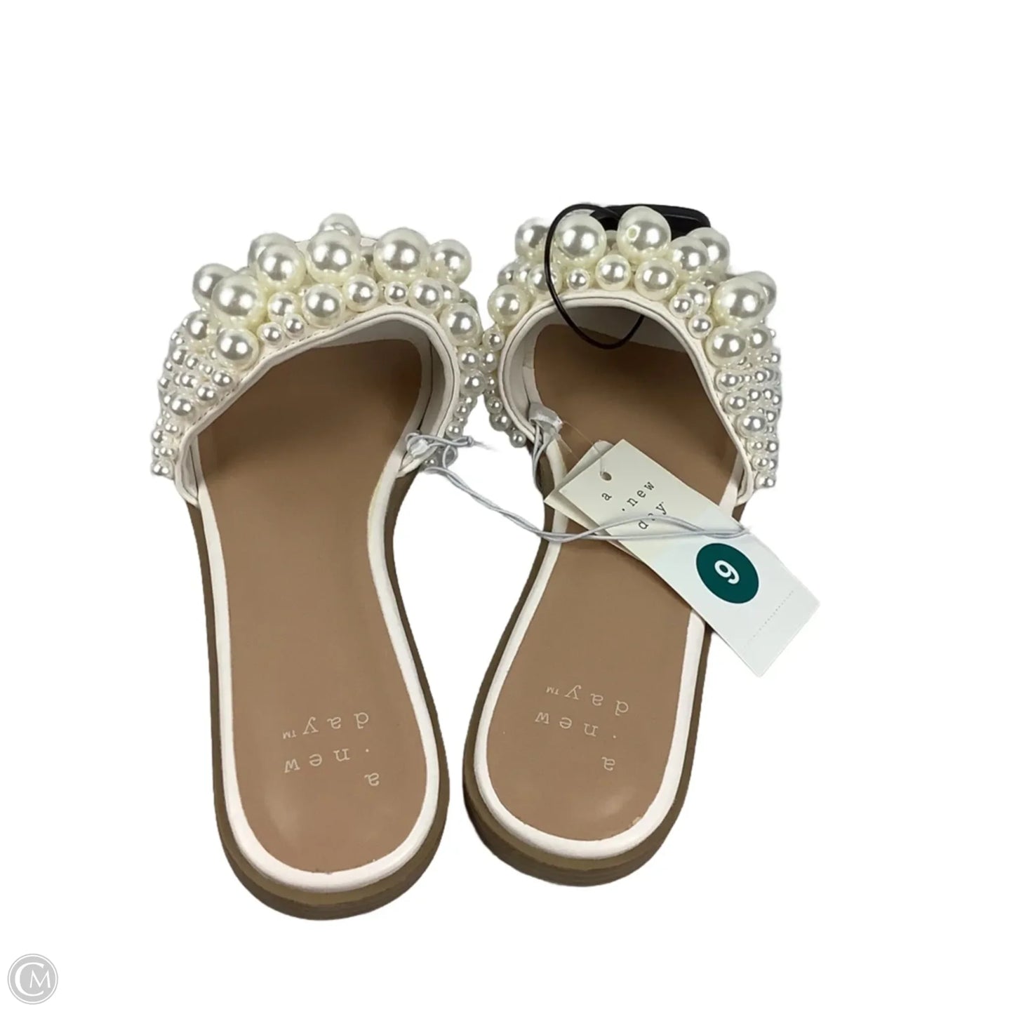 Sandals Flats By A New Day In White, Size: 9