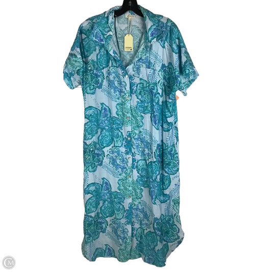 Dress Casual Midi By Jodifl In Blue, Size: L