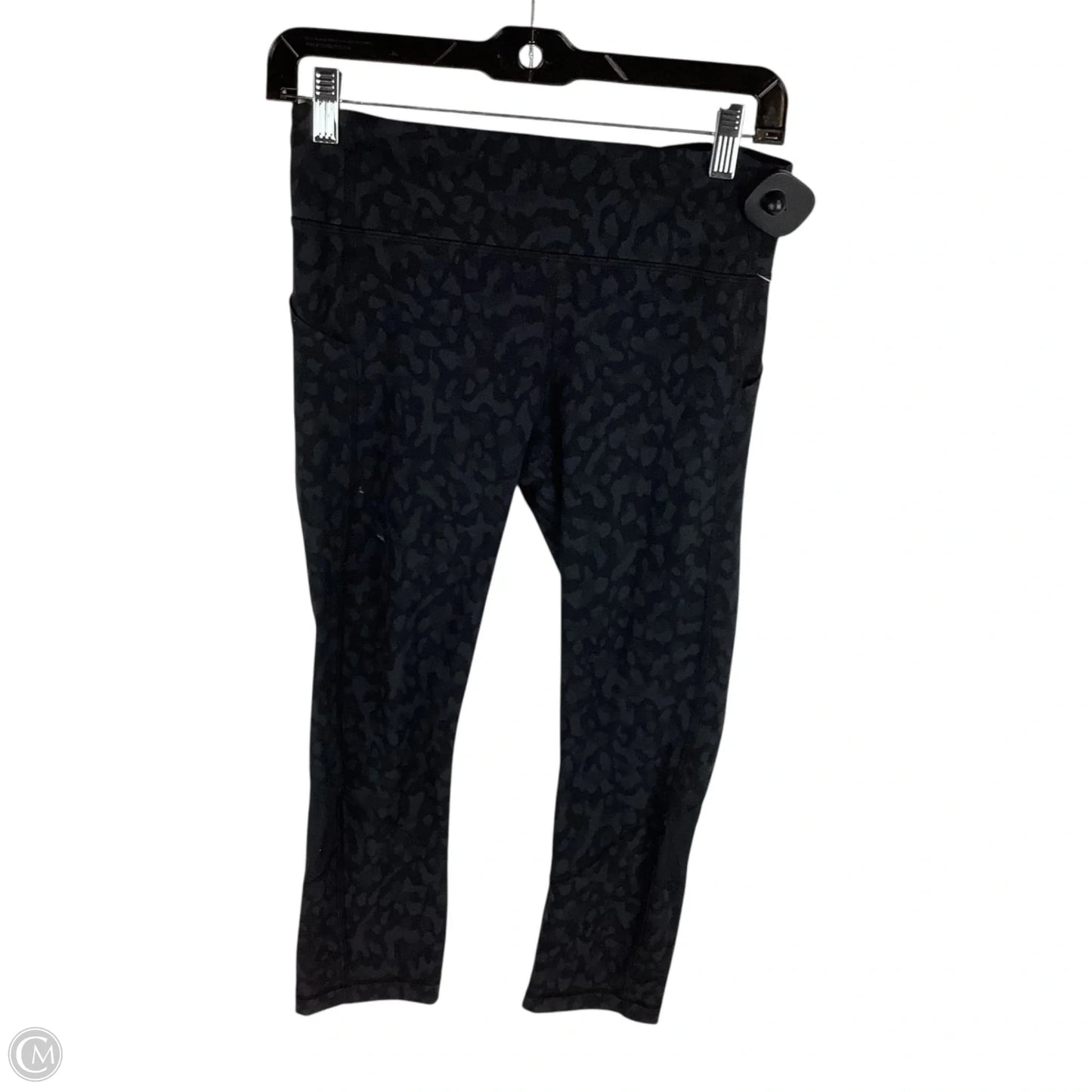 Athletic Capris By Lululemon In Animal Print, Size: 6