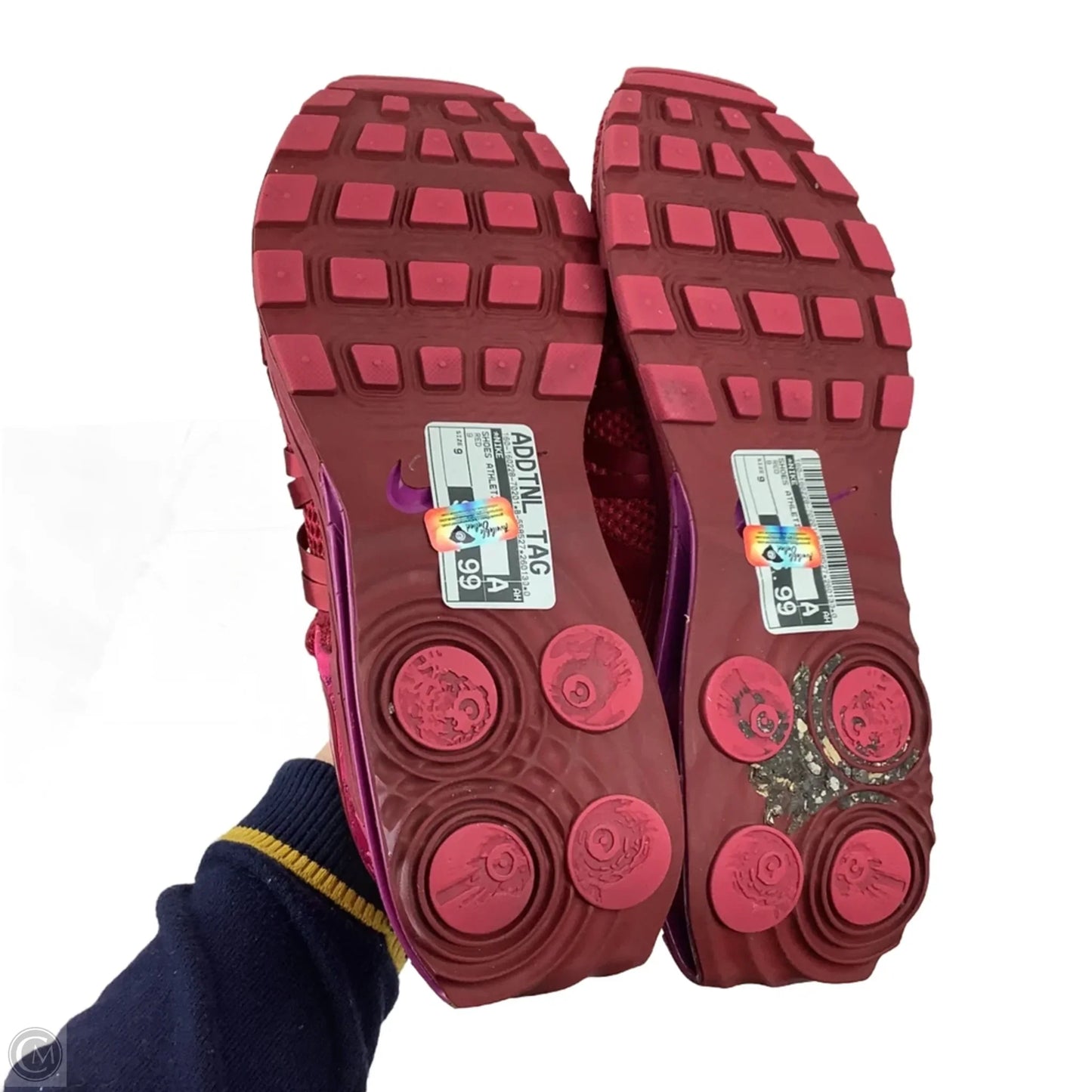 Shoes Athletic By Nike In Red, Size: 9