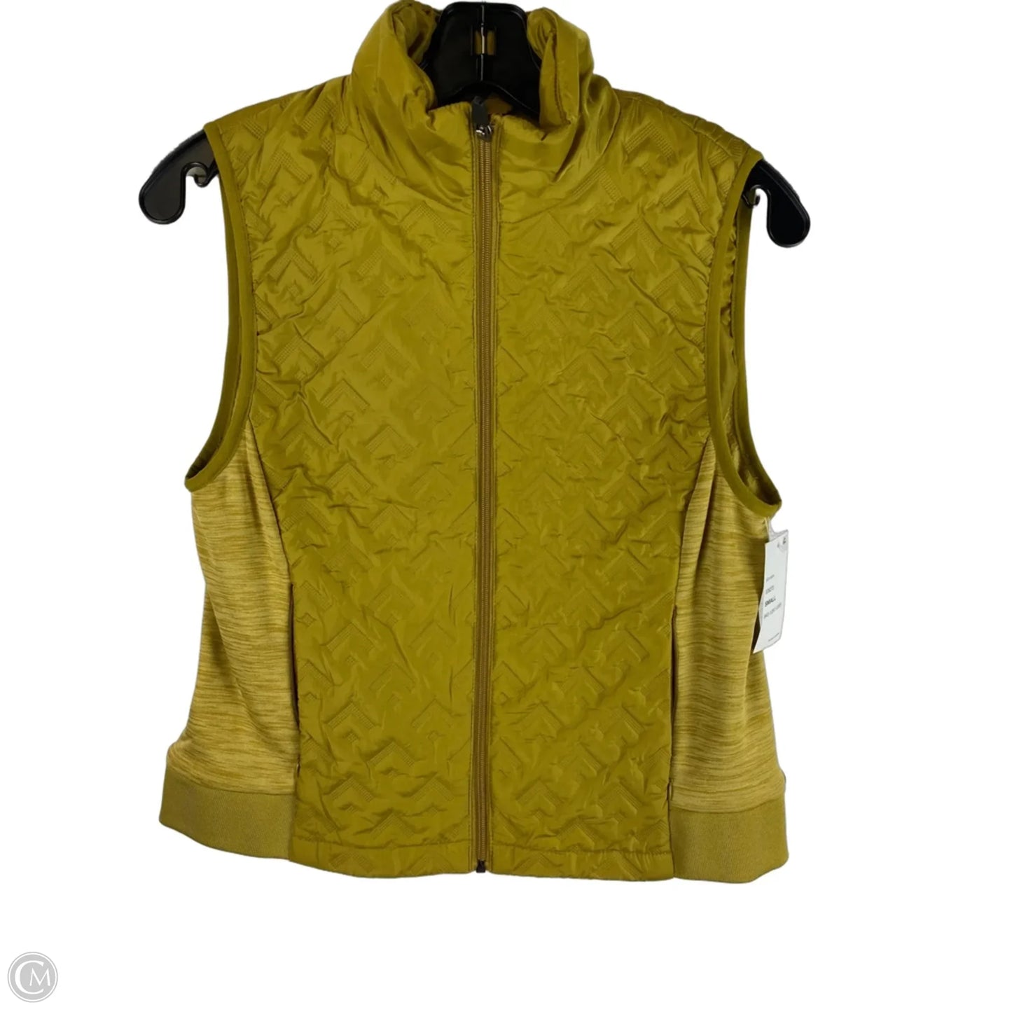Vest Puffer & Quilted By Xersion In Chartreuse, Size: S