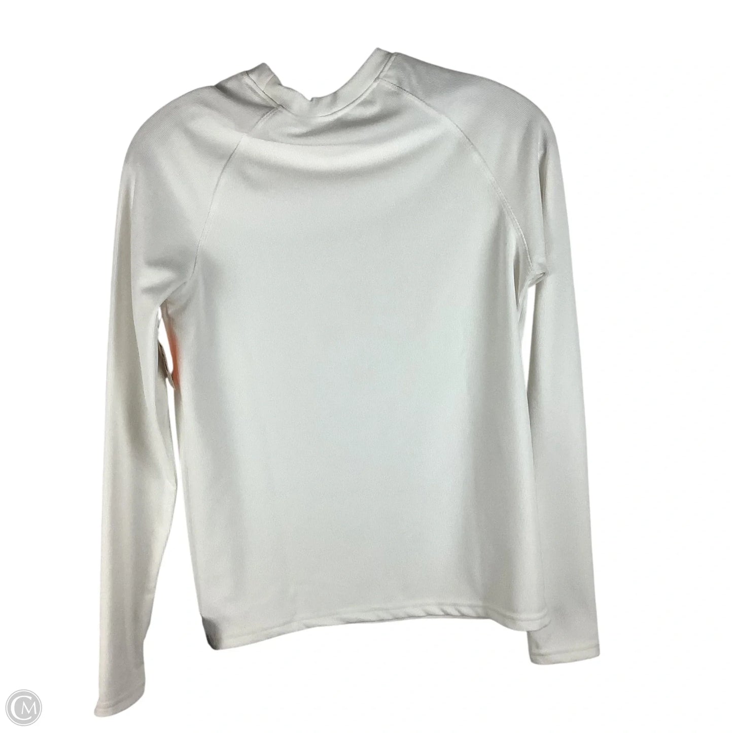 Athletic Top Long Sleeve Crewneck By Vogo In White, Size: M
