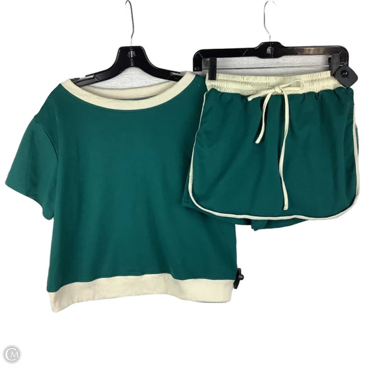 Skort Set 2pc By Clothes Mentor In Green, Size: S