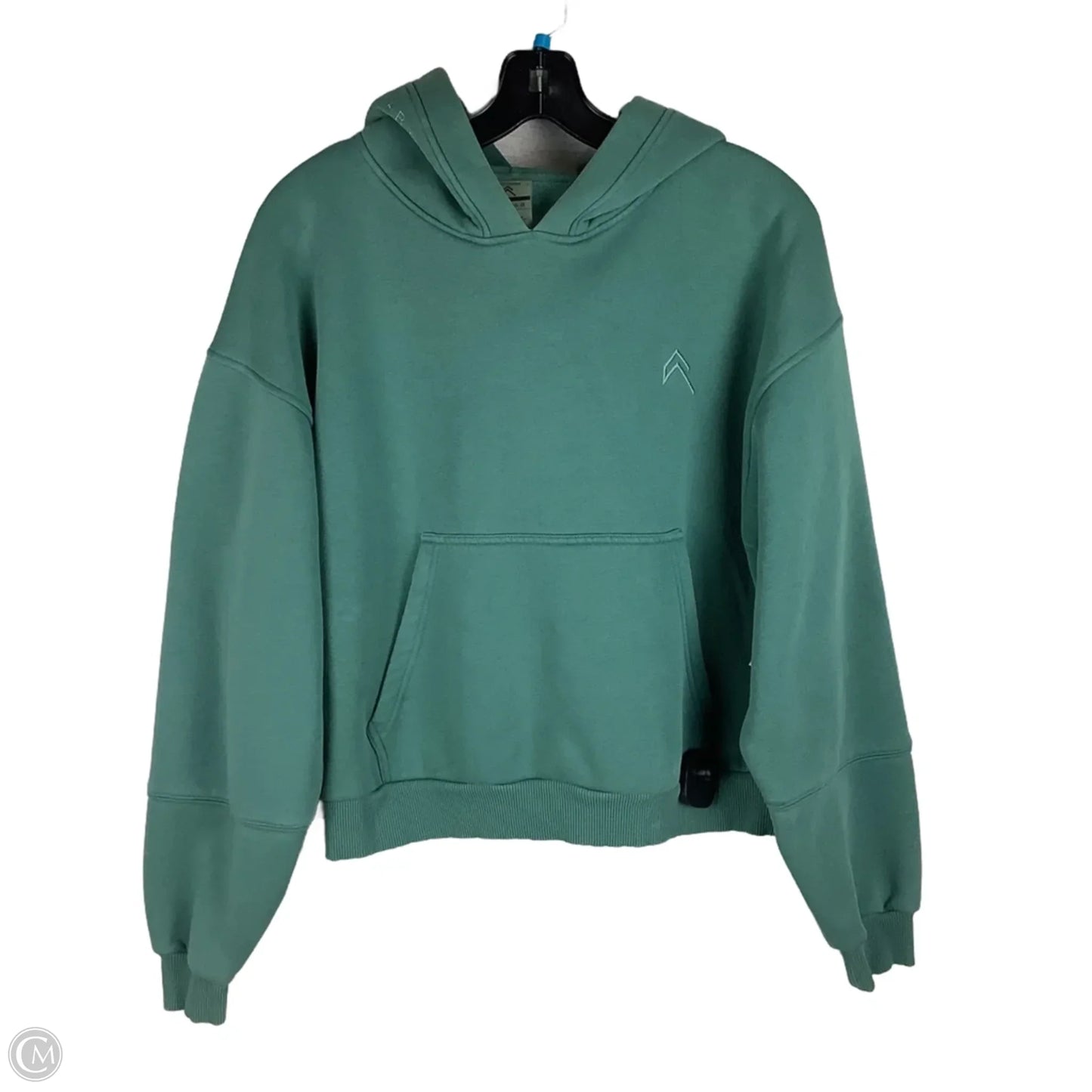 Athletic Sweatshirt Hoodie By Alphalete In Green, Size: L