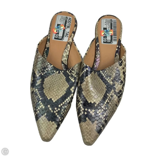 Shoes Flats By H&m In Snakeskin Print, Size: 6.5