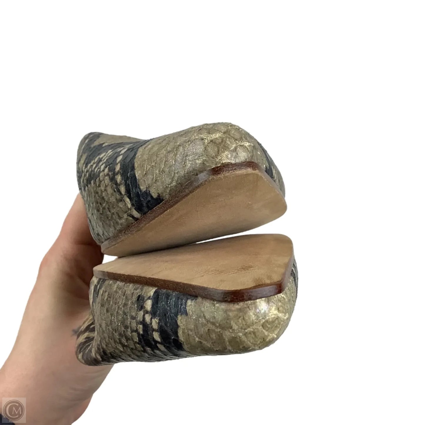 Shoes Flats By H&m In Snakeskin Print, Size: 6.5
